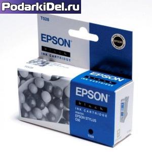 Картридж Epson T028 ч.ор.
