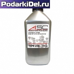 Тонер HP LJ Pro M104/M106/M132 (CF218A/CF233A) Universal Type 218  (1кг)  фас.ASC Silver ATM