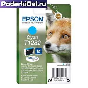 Картридж Epson T1282 син.ор. 