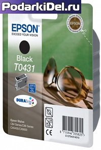 Картридж Epson T0431, цвета в ассортименте