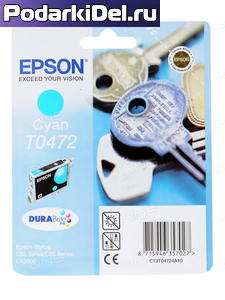Картридж Epson T0472, цвета в ассортименте