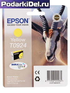 Картридж Epson T0924 жел.ор.