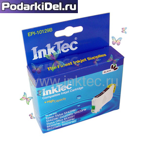 Струйный картридж Epson T1291 Black, InkTec