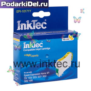Струйный картридж Epson T1714 Yellow, InkTec