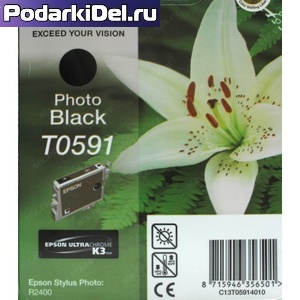 Картридж Epson T0591 ,цвета в ассортименте