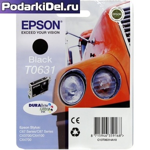 Картридж Epson T0631 ч.ор.