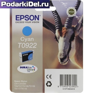 Картридж Epson T0922 син.ор