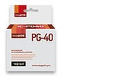 Картридж EasyPrint PG-40 Canon, чёрный