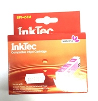 Струйный картридж Canon CLI-451M Magenta (BPI-451M), InkTec