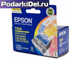 Картридж Epson T039 цв.ор.